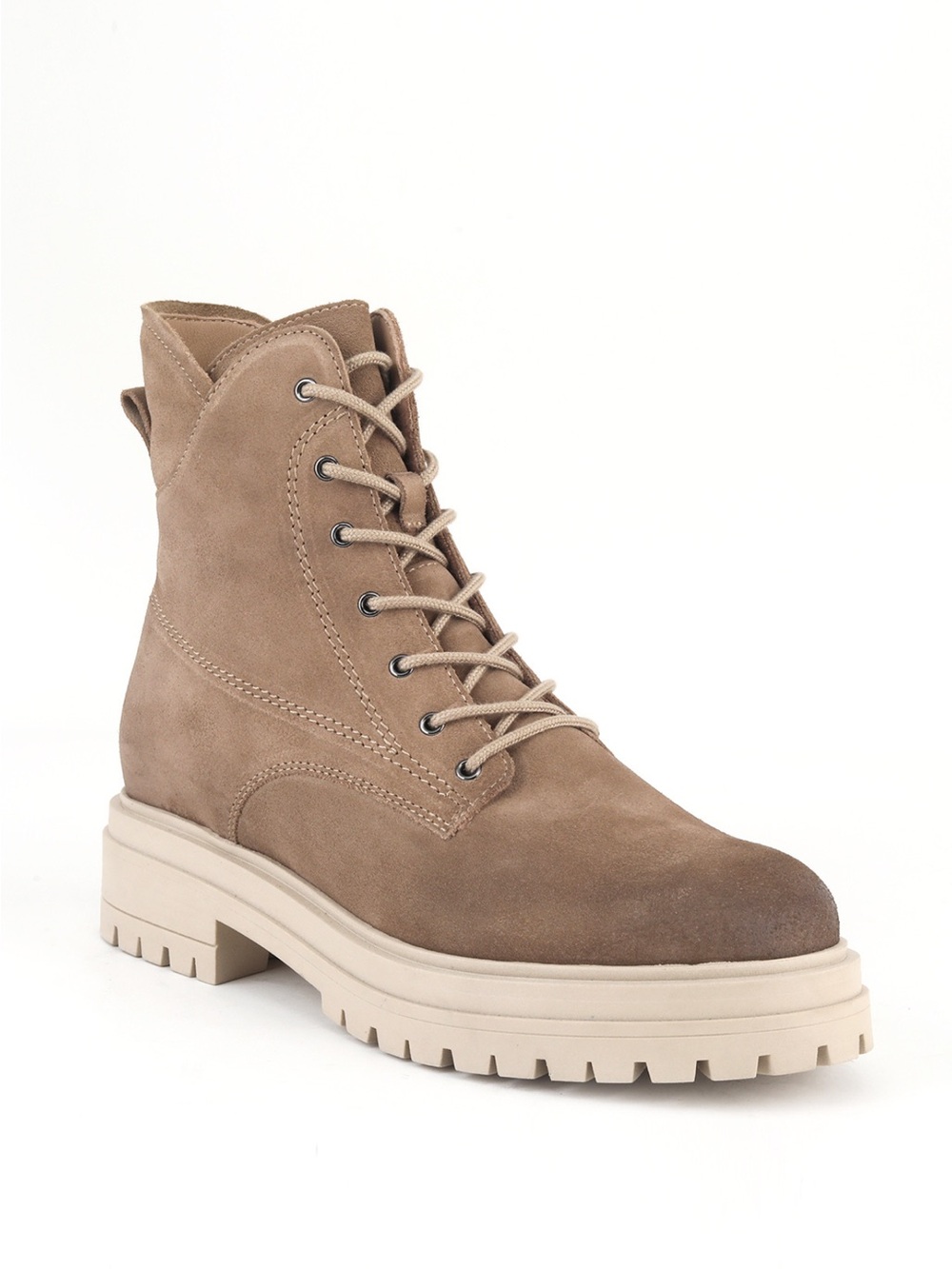 NWT Danier Trudy Suede Lace Up Boots - Picture 2 of 16